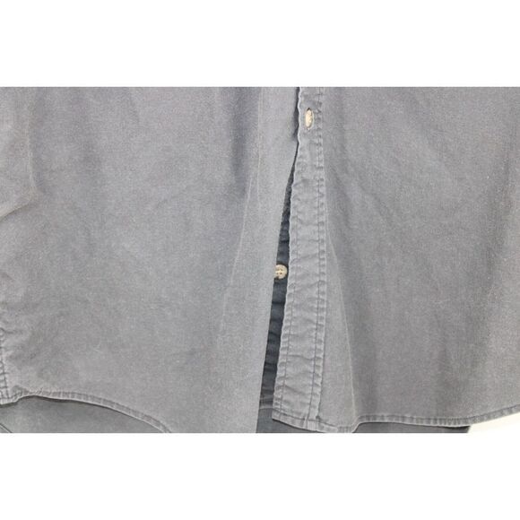 Carhartt Button Down Work Shirt XL Gray Pockets SS-S18 PTL - Picture 3 of 9